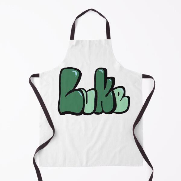 Item preview, Luke in earthy Green bubble letters - The top 10 best Personalized Custom Name gift ideas for boys and men Luke designed and sold by Artonmytee.