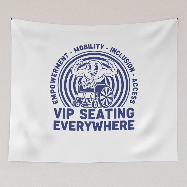Item preview, Disability Awareness VIP Seating Everywhere Access designed and sold by LuminOrb.