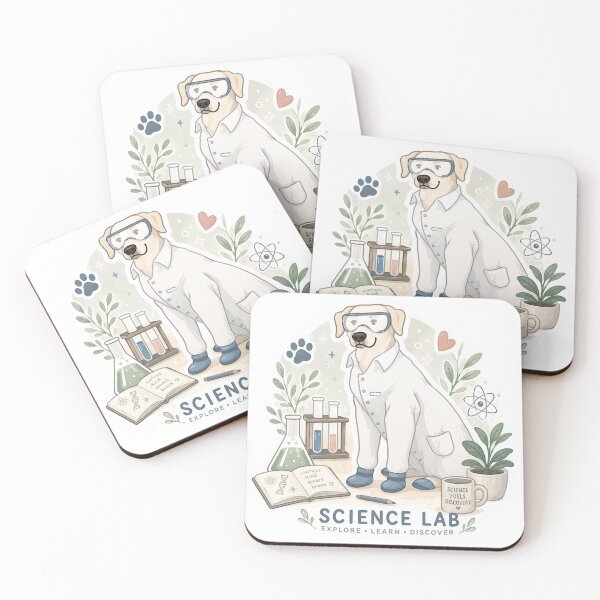 Item preview, Science lab, lab dog, science dog designed and sold by labstud.