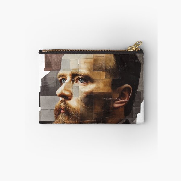 Item preview, Dostoevsky – Literary Collage Portrait Art Print | Russian Literature Philosophy Poster designed and sold by OzzFrequency.