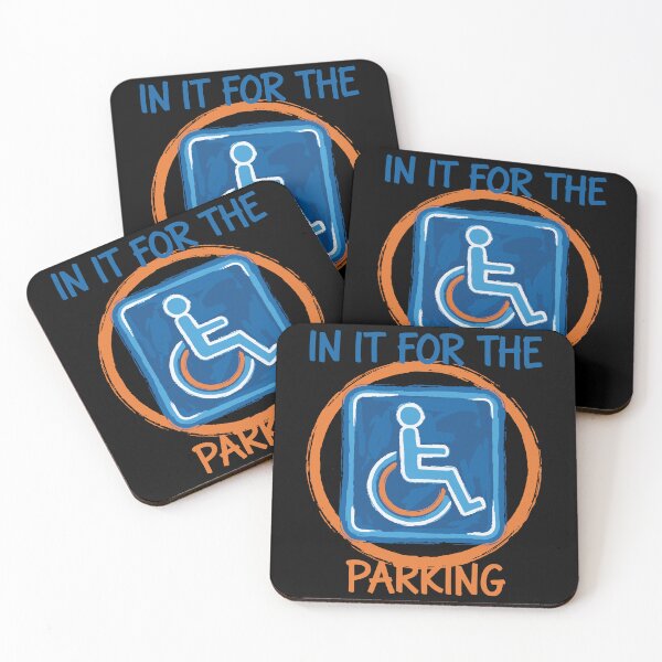 Item preview, Disability awareness In It For The Parking designed and sold by LuminOrb.