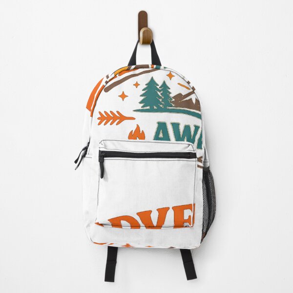 Item preview, Adventure Awaits Camping Mountains Vintage Outdoor Travel Graphic designed and sold by NBT-NOVA.