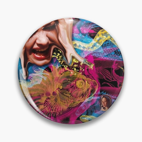 Item preview, Neon Venom Jawbreaker Cult Horror Psychedelic Art designed and sold by y2kponyclub.