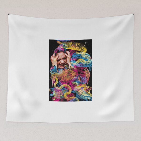 Item preview, Neon Venom Jawbreaker Cult Horror Psychedelic Art designed and sold by y2kponyclub.