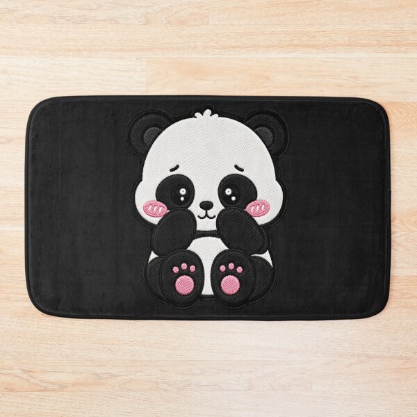 Item preview, Kawaii Shy Panda Embroidery Patch Cute Chibi Animal designed and sold by ColorSplash123.