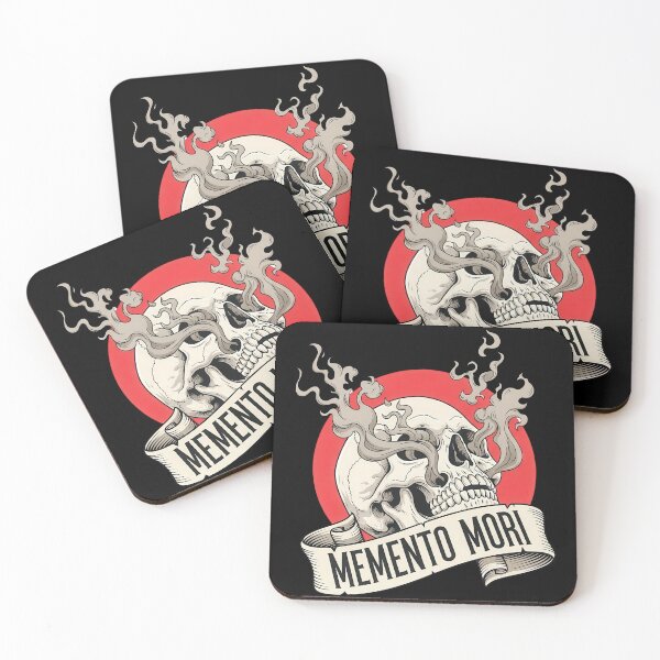Item preview, Memento Mori Skull and Smokes designed and sold by nuel-art.