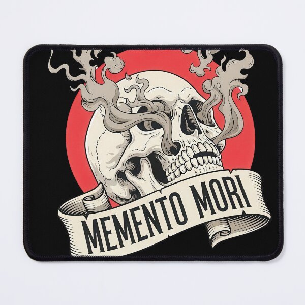 Item preview, Memento Mori Skull and Smokes designed and sold by nuel-art.