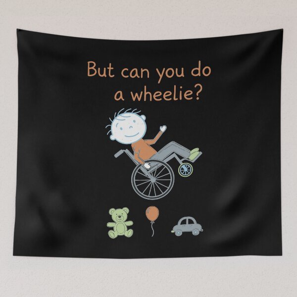 Item preview, Disability Awareness But Can You Do A Wheelie designed and sold by LuminOrb.