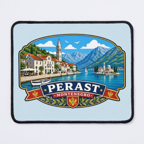 Item preview, Perast, Montenegro Coastal designed and sold by Myra365Art.