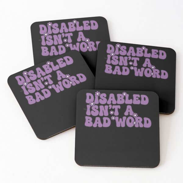 Item preview, Disability Awareness Disabled Isn't A Bad Word designed and sold by LuminOrb.