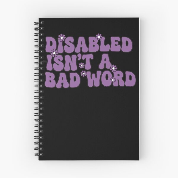 Item preview, Disability Awareness Disabled Isn't A Bad Word designed and sold by LuminOrb.