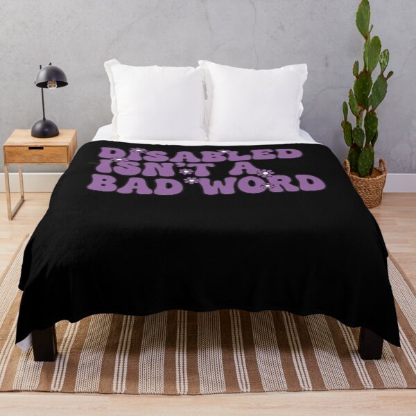 Item preview, Disability Awareness Disabled Isn't A Bad Word designed and sold by LuminOrb.