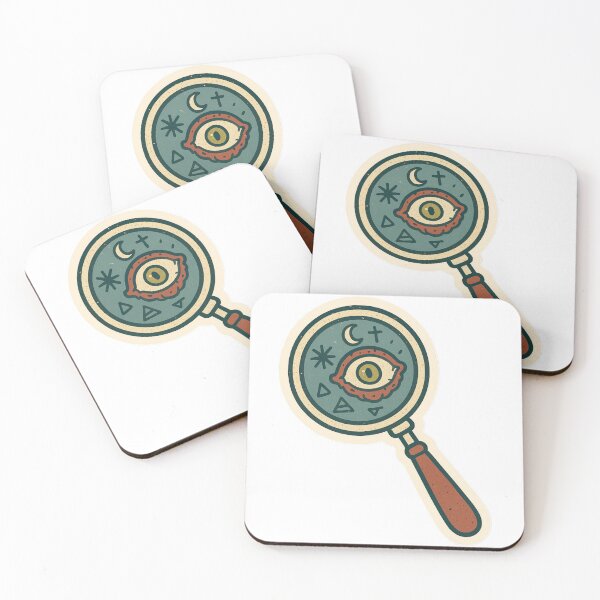 Item preview, Creepy Monster Eye Occult Investigator designed and sold by pirestickers.