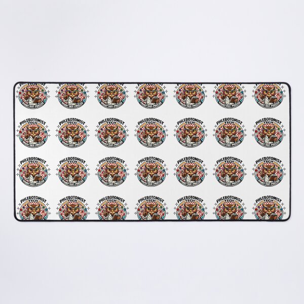 Item preview, Cool Retro Owl Phlebotomist Tech Sunglasses Checkered Badge | Smart Fast Precise | Phlebotomists Recognition Week & Lab Week designed and sold by ClinicalHubs.
