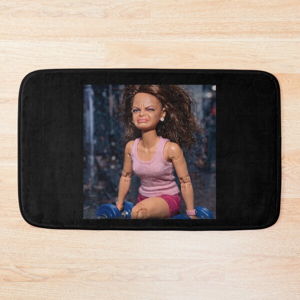 Item preview, Funny Gym Angry Disgusted Doll Reaction Face Meme  designed and sold by Bralipse.