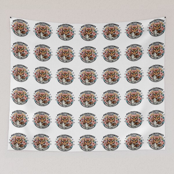 Item preview, Cool Retro Owl Phlebotomist Tech Sunglasses Checkered Badge | Smart Fast Precise | Phlebotomists Recognition Week & Lab Week designed and sold by ClinicalHubs.