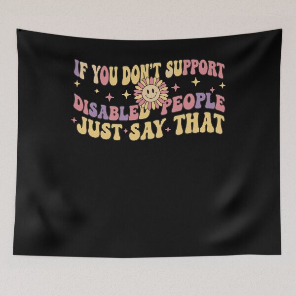 Item preview, Disability Awareness Support Disabled People designed and sold by LuminOrb.