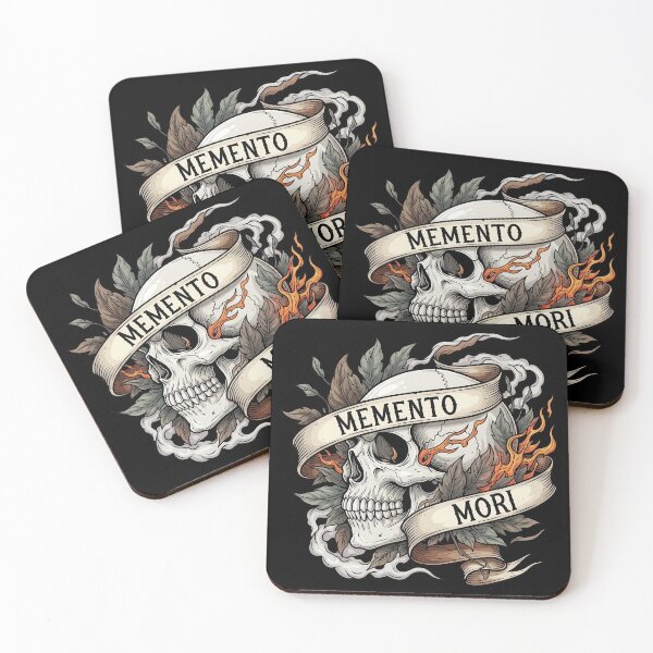 Item preview, Memento Mori Skull and Smokes Flame designed and sold by nuel-art.