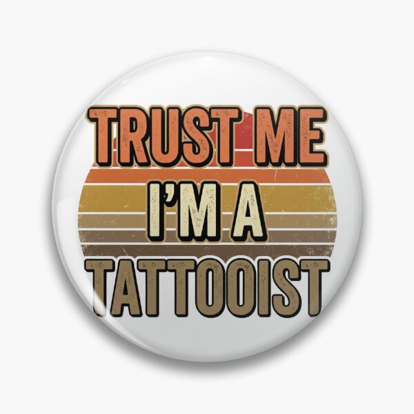 Item preview, Trust Me I'm A Tattooist - Retro Vintage Tattoo Artist Quote designed and sold by CreatedbyKandJ.
