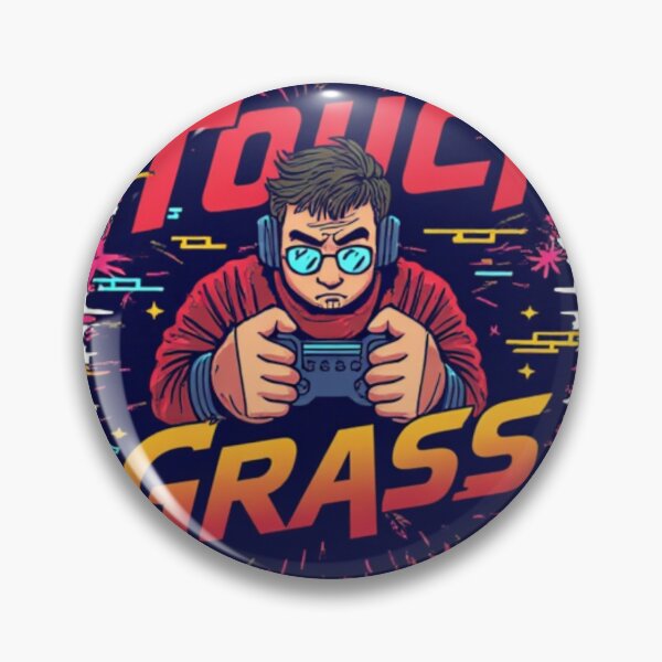 Item preview,  Touch Grass Skill Issue GG No Re Funny Gamer Meme Shirt designed and sold by kmf1313.