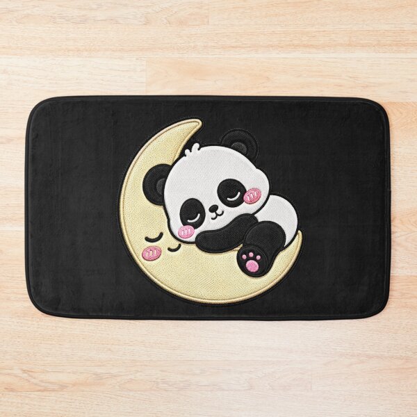 Item preview, Kawaii Sleeping Panda Embroidery Patch Cute Chibi Animal designed and sold by ColorSplash123.