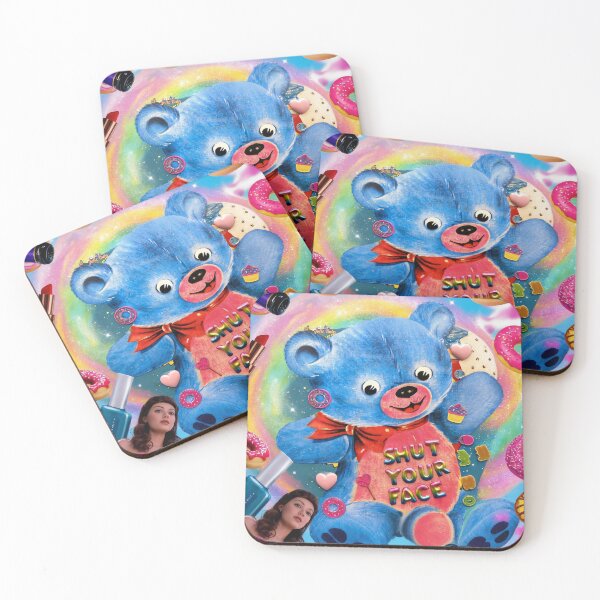 Item preview, Shut Your Face Jawbreaker Teddy Y2K Aesthetic designed and sold by y2kponyclub.