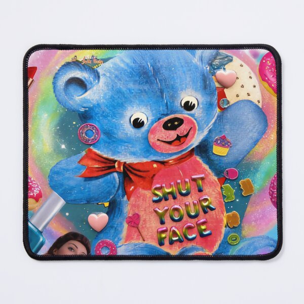 Item preview, Shut Your Face Jawbreaker Teddy Y2K Aesthetic designed and sold by y2kponyclub.