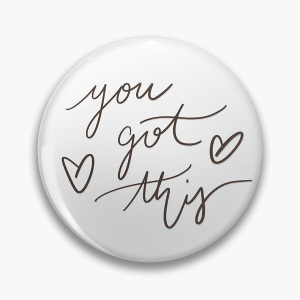 Item preview, You Got This Handwritten Typography designed and sold by Barelythere2324.