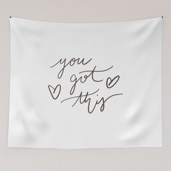 Item preview, You Got This Handwritten Typography designed and sold by Barelythere2324.