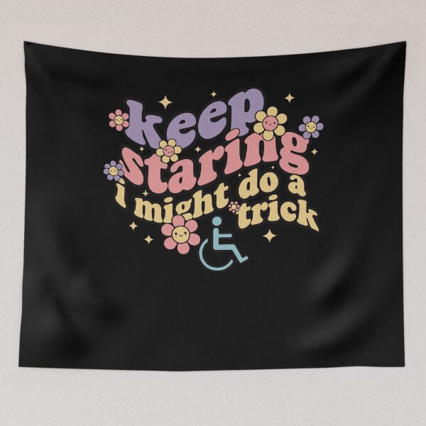 Item preview, Disability Awareness Keep Staring designed and sold by LuminOrb.