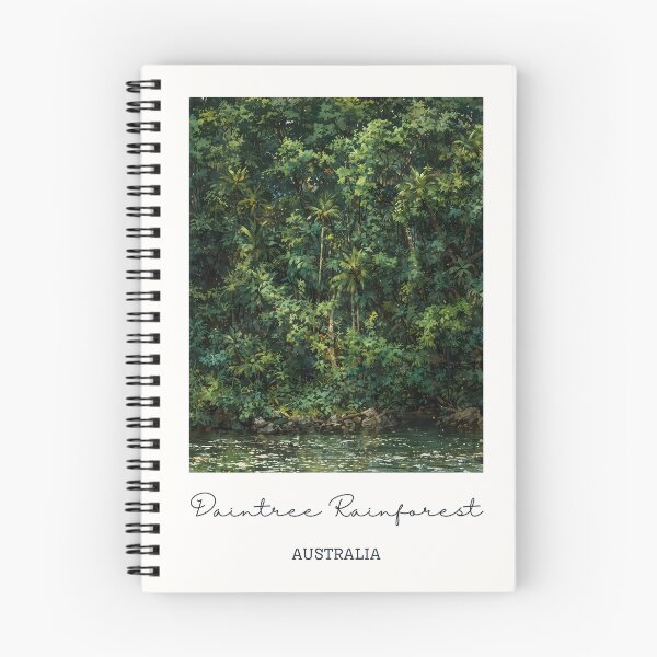 Item preview, Daintree Rainforest Tropical Wildlife Travel - Vintage Souvenir designed and sold by twentytwo ART souvenir designs.