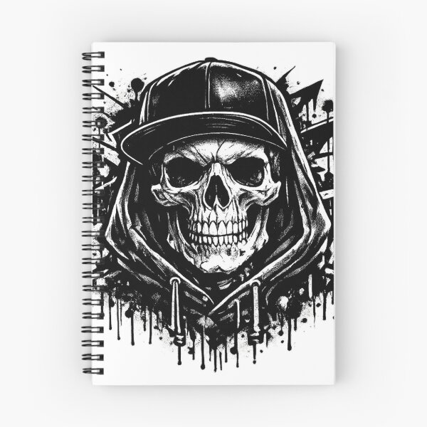 Item preview, Skull Streetwear Hoodie Gothic designed and sold by Ghost Of Chill.