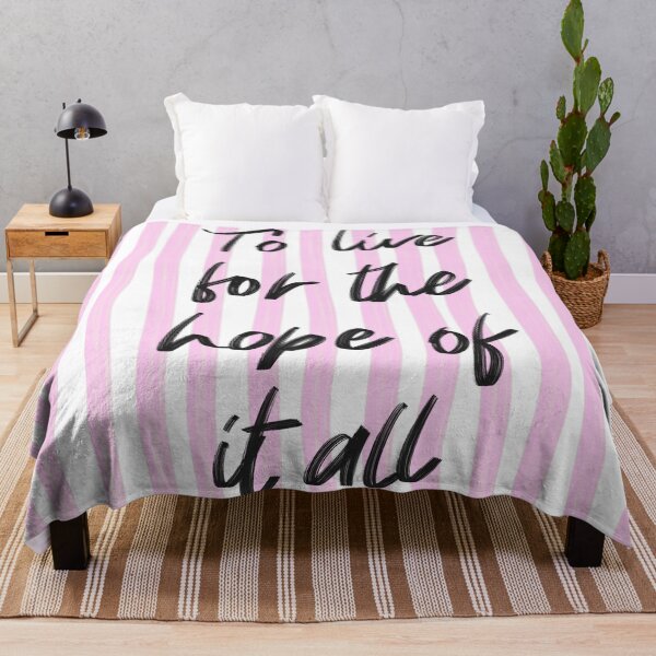 Item preview, To Live for the Hope of It All Typography Print designed and sold by Barelythere2324.