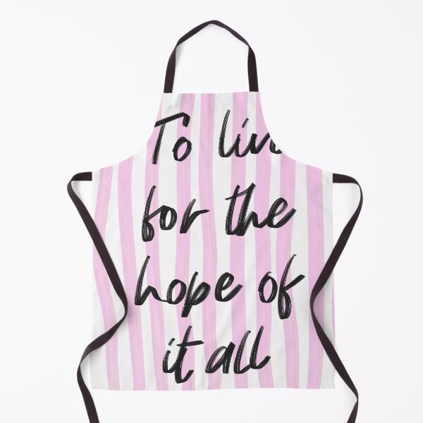 Item preview, To Live for the Hope of It All Typography Print designed and sold by Barelythere2324.