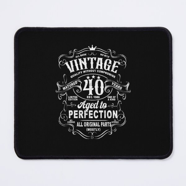 Item preview, Retro 1986 Birthday Aged To Perfection 40th Bday designed and sold by FernaRoje.