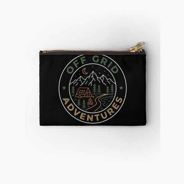 Item preview, Retro Off Grid Adventures Mountain Emblem designed and sold by ProDecor.