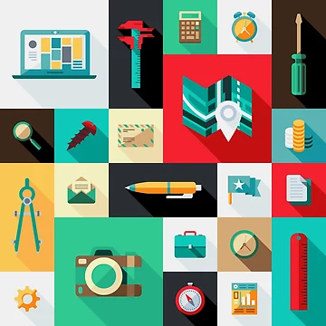Artwork thumbnail, Workaholic - Icon Pattern by hyperite