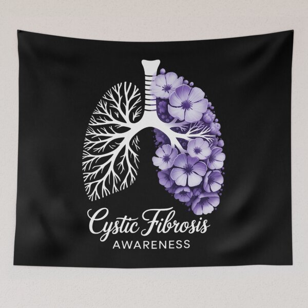 Item preview, Cystic Fibrosis Awareness Floral Cystic Fibrosis designed and sold by sailorjessiArt.