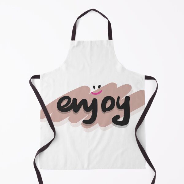 Item preview, Enjoy Cute Positive Typography designed and sold by Barelythere2324.