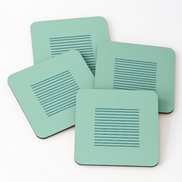 Item preview, Green stripes for summer vibes 86 designed and sold by StefanStudioArt.