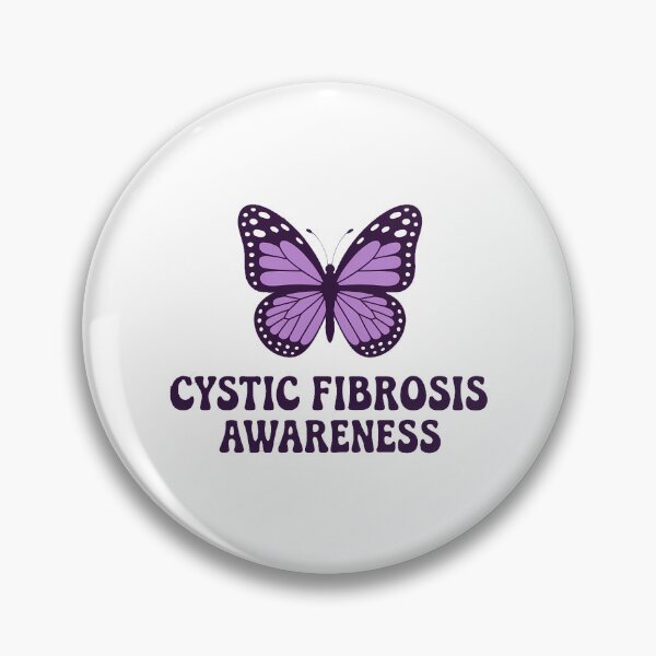 Item preview, Cystic Fibrosis Awareness I wear Purple For Cystic Fibrosis Print  designed and sold by sailorjessiArt.