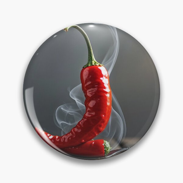 Item preview, Steaming Chili Pepper on a Fork designed and sold by sneidere9dace.