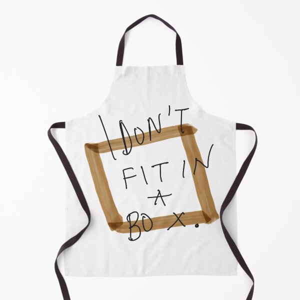 Item preview, I Don’t Fit In a Box Typography Art designed and sold by Barelythere2324.