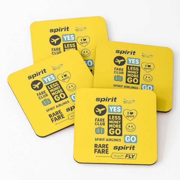 Item preview, Boo Spirit Airlines Sticker Pack — Bold Travel Logo & Retro Promo Labels designed and sold by Yasmine Mohammed.