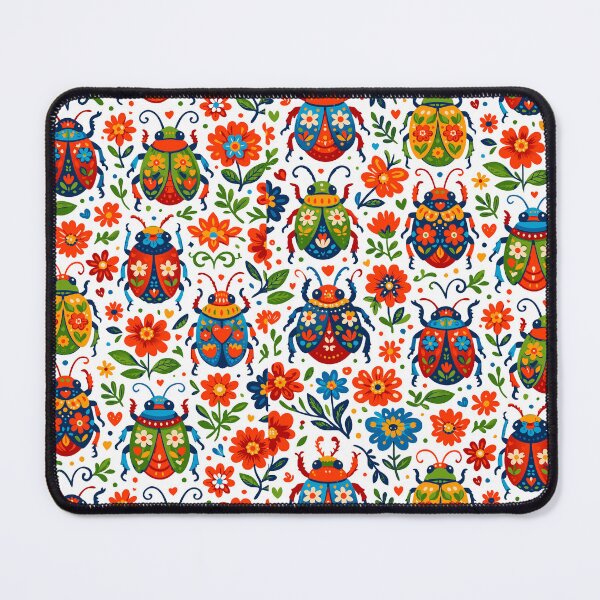 Item preview, Beetle, Folk Art, Insect Lovers, Beetle designed and sold by Colorfulman.