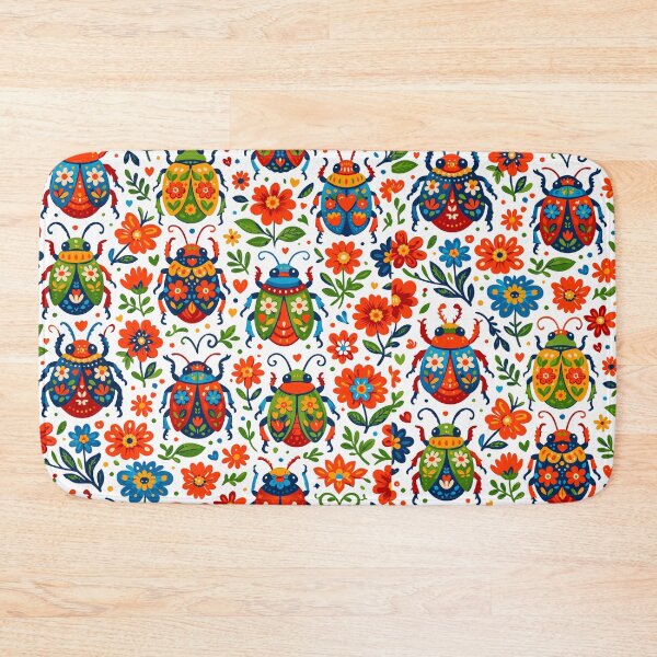 Item preview, Beetle, Folk Art, Insect Lovers, Beetle  designed and sold by Colorfulman.
