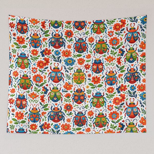 Item preview, Beetle, Folk Art, Insect Lovers, Beetle  designed and sold by Colorfulman.
