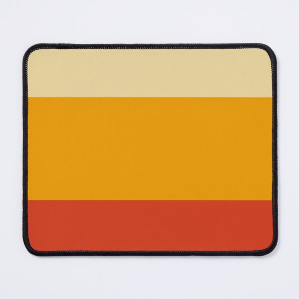 Item preview, Large stripes in burned orange, beige and yellow designed and sold by StefanStudioArt.