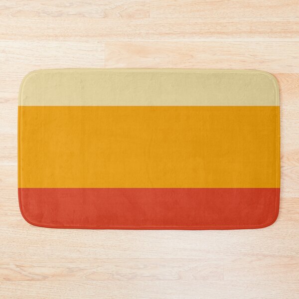 Item preview, Large stripes in burned orange, beige and yellow designed and sold by StefanStudioArt.