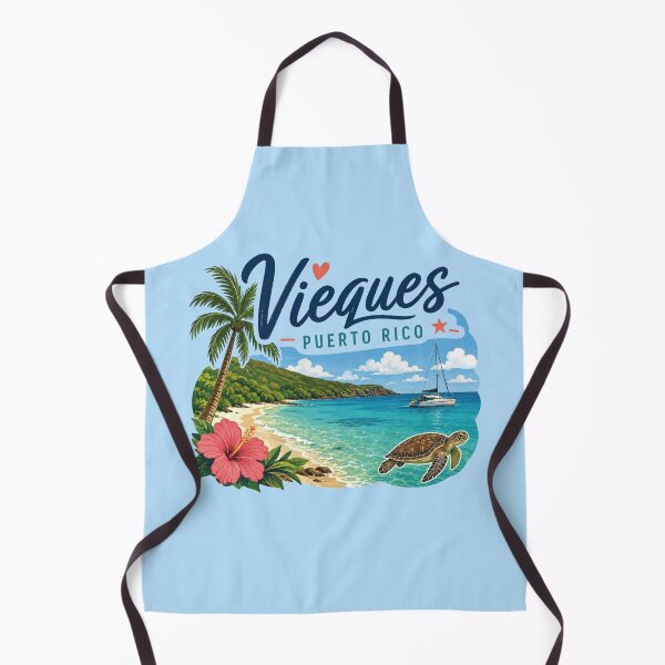Item preview, Vieques, Puerto Rico Tropical Beach designed and sold by Myra365Art.